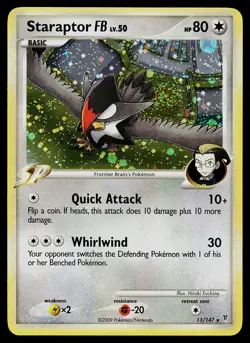 Pokemon Card - Staraptor FB Supreme Victors 11/147 Holo Rare - Image 1