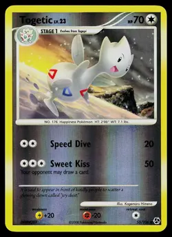 Pokemon Card - Togetic Great Encounters 55/106 Reverse Holo Uncommon - Image 1