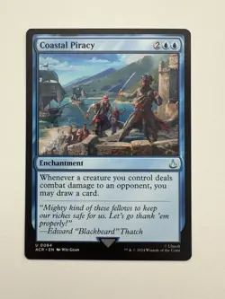 Coastal Piracy MTG Magic the Gathering Card NM Near Mint ACR - Image 1