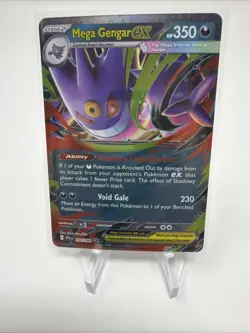 Pokemon TCG Mega Gengar ex #056/094 Phantasmal Flames Near Mint - Image 1