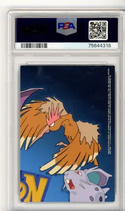 PSA Stuart Zagnit 1999 Pokemon Topps #TV7 Professor Oak Foil Dots & Rectangle - Image 2