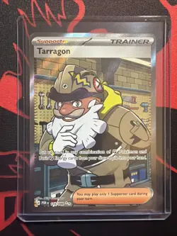 Pokemon TCG Tarragon 116/088 Perfect Order Ultra Rare Full Art Trainer - Image 1