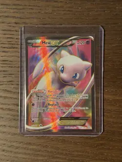 Pokemon Mew EX Dragons Exalted Full Art Ultra Rare Holo 120/124 - Image 1