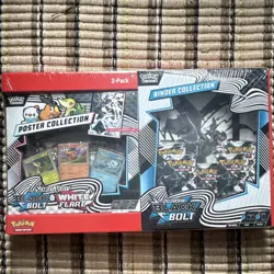 Pokemon TCG Scarlet & Violet Black Bolt/White Flare Binder & Poster Box 2026 - Image 1
