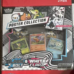 Pokemon TCG Scarlet & Violet Black Bolt/White Flare Binder & Poster Box 2026 - Image 4
