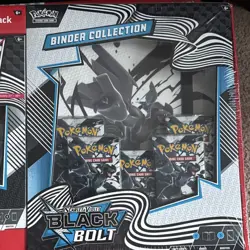 Pokemon TCG Scarlet & Violet Black Bolt/White Flare Binder & Poster Box 2026 - Image 5