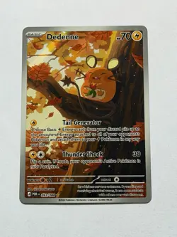TCG Pokemon Dedenne Holo 93/88 Perfect Order Illustration Rare Near Mint - Image 2