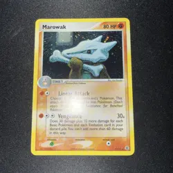 Pokemon - Marowak - 7/112 - FireRed & LeafGreen - Holo Rare - NM - Image 2