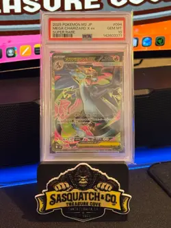 Pokemon TCG PSA 10 Mega Charizard X ex 094/084 Super Rare - Image 1