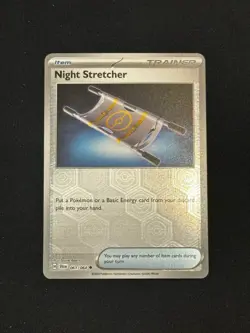 Pokemon Night Stretcher 061/064 Sv: Shrouded Fable Reverse Holo - Image 1