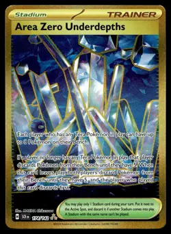 Area Zero Underdepths 174/142 Hyper Rare Stellar Crown Pokemon Near Mint - Image 1