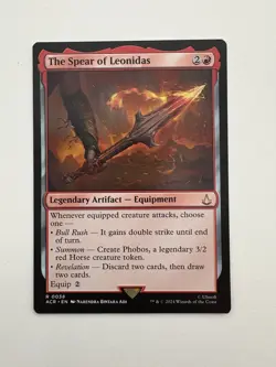 The Spear of Leonidas MTG Magic the Gathering Card NM Near Mint ACR - Image 1