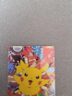 1999 Vintage Pocket Monsters Vending Prism - Pikachu Mewtwo Gengar #30 Mew Back - Image 3