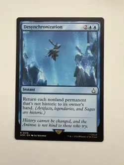 Desynchronization MTG Magic the Gathering Card NM Near Mint ACR - Image 1