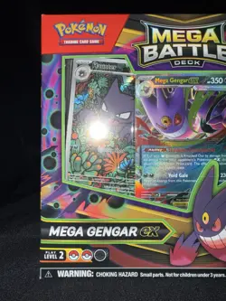 Pokemon TCG: Mega Battle Deck Mega Gengar ex (Lot of 2) - Image 2