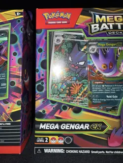 Pokemon TCG: Mega Battle Deck Mega Gengar ex (Lot of 2) - Image 3