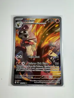 Blaziken 192/182 Destined Rivals Illustration Rare - Pokemon TCG NM - Image 1