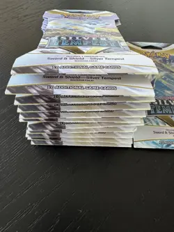 36x Pokemon Silver Tempest Sealed Sleeved Booster Packs - Image 2