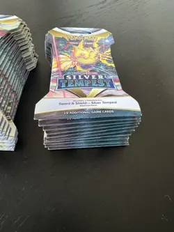 36x Pokemon Silver Tempest Sealed Sleeved Booster Packs - Image 5