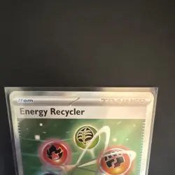 Pokemon TCG Paradox Rift Energy Recycler & Rosa's Encouragement Reverse Holo - Image 3
