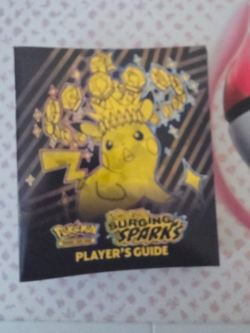 SURGING SPARKS Players Guide - Scarlet & Violet - Pokemon TCG ETB Booklet (NEW) - Image 1