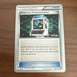 Pokemon Trainer Communication 99/114 - 2011 World Championship Card - Mint - Image 1