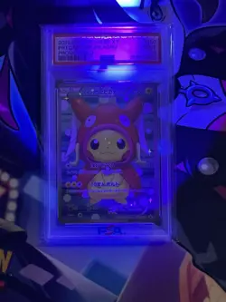 PSA 9 Pretend Magikarp Pikachu Poncho Japanese Full Art Promo 150/XY-P Pokemon - Image 2