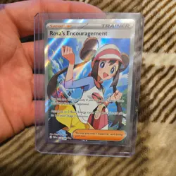 Pokemon Rosa’s Encouragement Full Art 114/088 Perfect Order Ultra Rare NM - Image 1