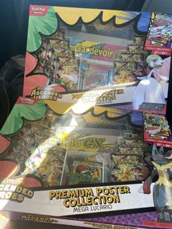 Pokemon Ascended Heroes Premium Poster Collection Boxes (2) Luca/Gard - Image 1