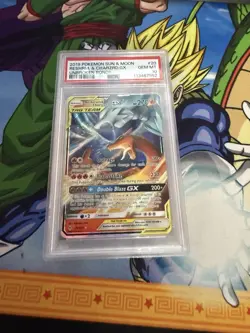 2019 Pokemon Sun & Moon Unbroken Bonds 20 Reshiram Charizard GX PSA 10 - Image 1