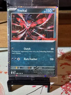 Pokemon TCG Yveltal GameStop Stamped Promo Sealed - Image 1