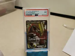 Pokemon Groudon EX Gaia Volcano XY5 1st Edition Japanese SR Full Art #073 PSA 9 - Image 1