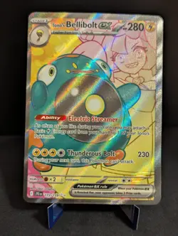 Ionos Bellibolt Ex Journey Together Pokemon TCG Full Art 172/159 NM - Image 1