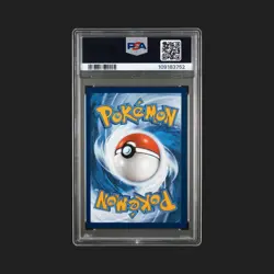 2025 POKEMON PRE EN-PRISMATIC EVOLUTIONS MASTER BALL REVERSE HOLO VAPOREON PSA 8 - Image 2