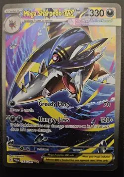 Pokemon Mega Sharpedo EX Phantasmal Flames 127/094 Holo Rare HP330 MINT - Image 3