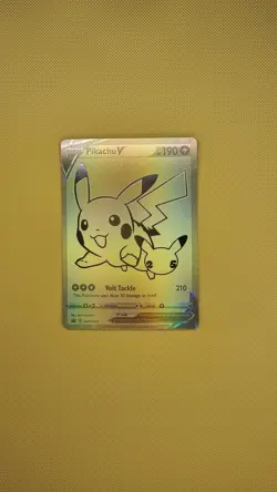 Pokemon Celebrations Pikachu V & PokeBall Gold Promos SWSH 145 & SWSH 146 - Image 2