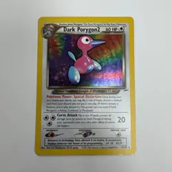 Pokemon Dark Porygon2 8/105 Neo Destiny Holo Rare 60 HP Card 2000 English - Image 1