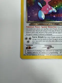 Pokemon Dark Porygon2 8/105 Neo Destiny Holo Rare 60 HP Card 2000 English - Image 3