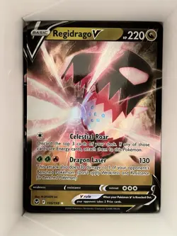 Regidrago V Ultra Rare Prize Pack Series Cards 135/195 - Image 1
