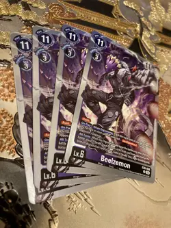 Digimon Card Game Playset Beelzemon EX6-056 R Infernal Ascension - Image 1