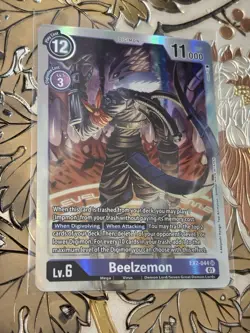 Digimon Card Game Beezlemon EX2-044 SR Digital Hazard - Image 1