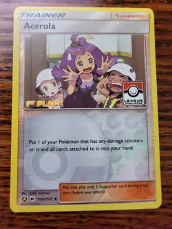Acerola - (League Challenge) [1st Place] 112A/147 League & Championship Cards - Image 1