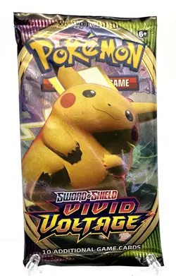 Pokemon Sword & Shield Vivid Voltage Booster Pack 10 cards New Factory Sealed 820650807503 - Image 1