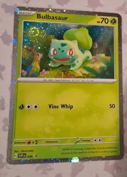 Bulbasaur - 046 (Cosmos Holo) 046 Sv: Scarlet & Violet Promo Cards Holo - Image 1