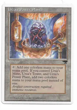 MTG Urza's Power Plant (Rock) X1 Chronicles edition uncommon - Image 1