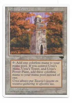 MTG Urza's Tower (Forest) X1 Chronicles edition uncommon - Image 1