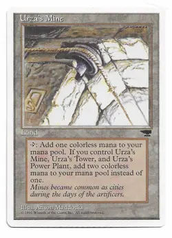 MTG Urza's Mine (Pulley) X1 Chronicles edition uncommon - Image 1
