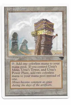 MTG Urza's Mine (Tower) X1 Chronicles edition uncommon - Image 1