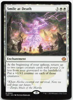 Smile at Death 24 Mythic Tarkir: Dragonstorm Magic: The Gathering Near Mint - Image 1