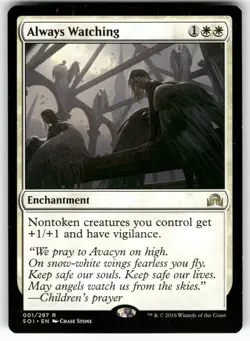 Always Watching 1 Rare Shadows over Innistrad Magic: The Gathering LP - Image 1